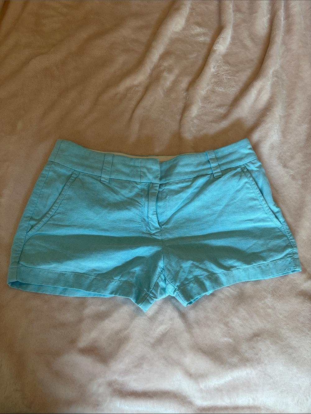 Teal summer Casual Shorts